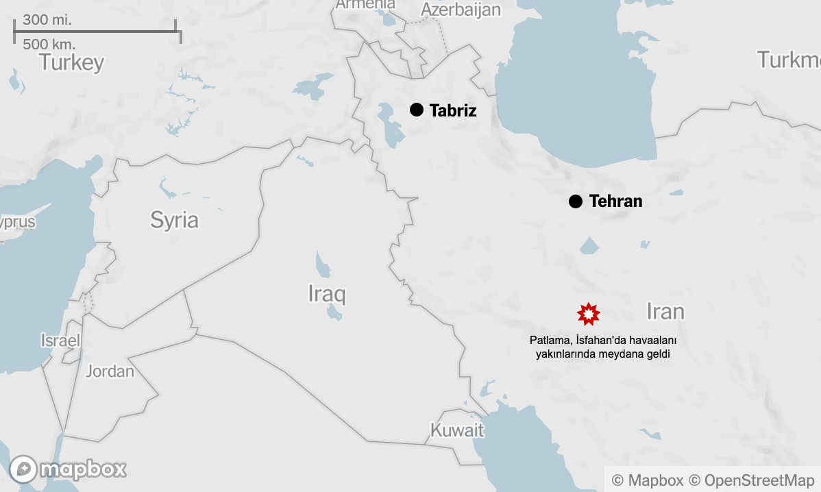 İsrail İran'a İHA ile saldırdı, İsfahan çevresinde patlamalar doğrulandı